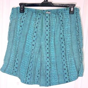 G2000 The New Generation Vintage Blue Abstract Swim Shorts Large